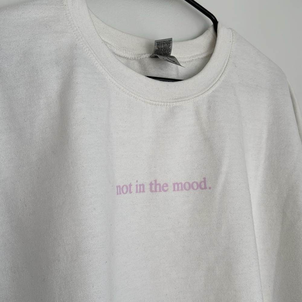 not in the mood hoodie